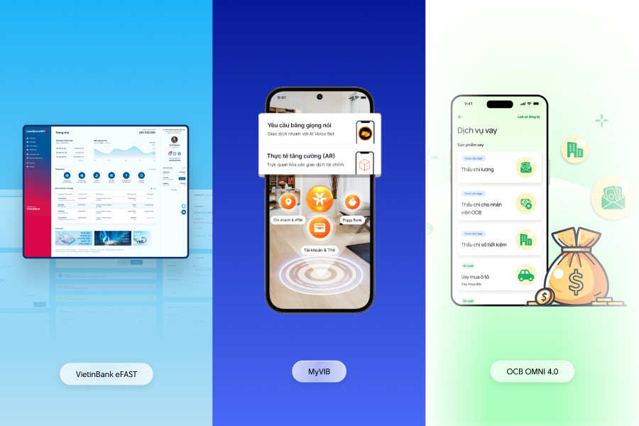 "Hiệu quả sau quá trình chuyển đổi số ngân hàng"