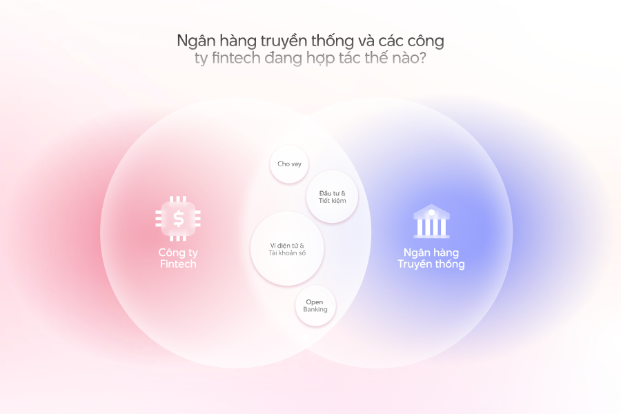 "Ngân hàng và công ty fintech cạnh tranh và hợp tác ra sao?"