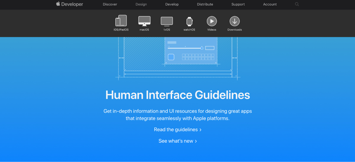 Apple - Human Interface Guideline