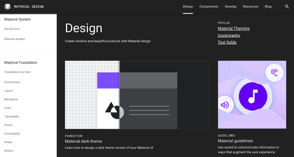 Google - Material Design System