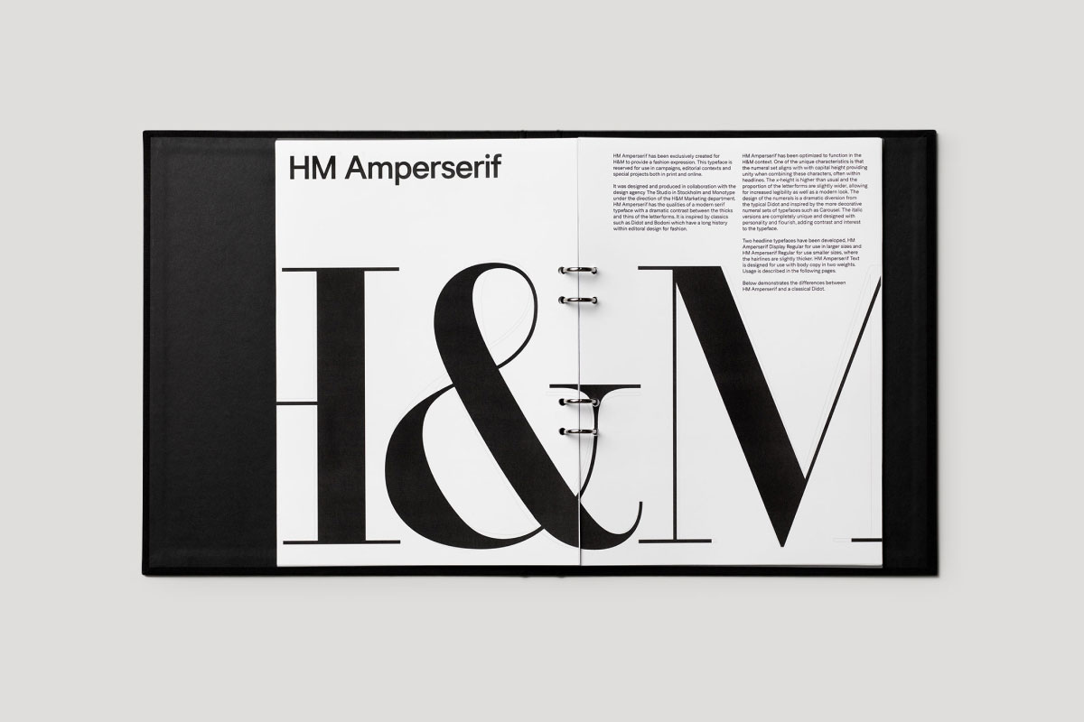 H&M bổ sung typeface serif để hướng tới tương lai của thời trang