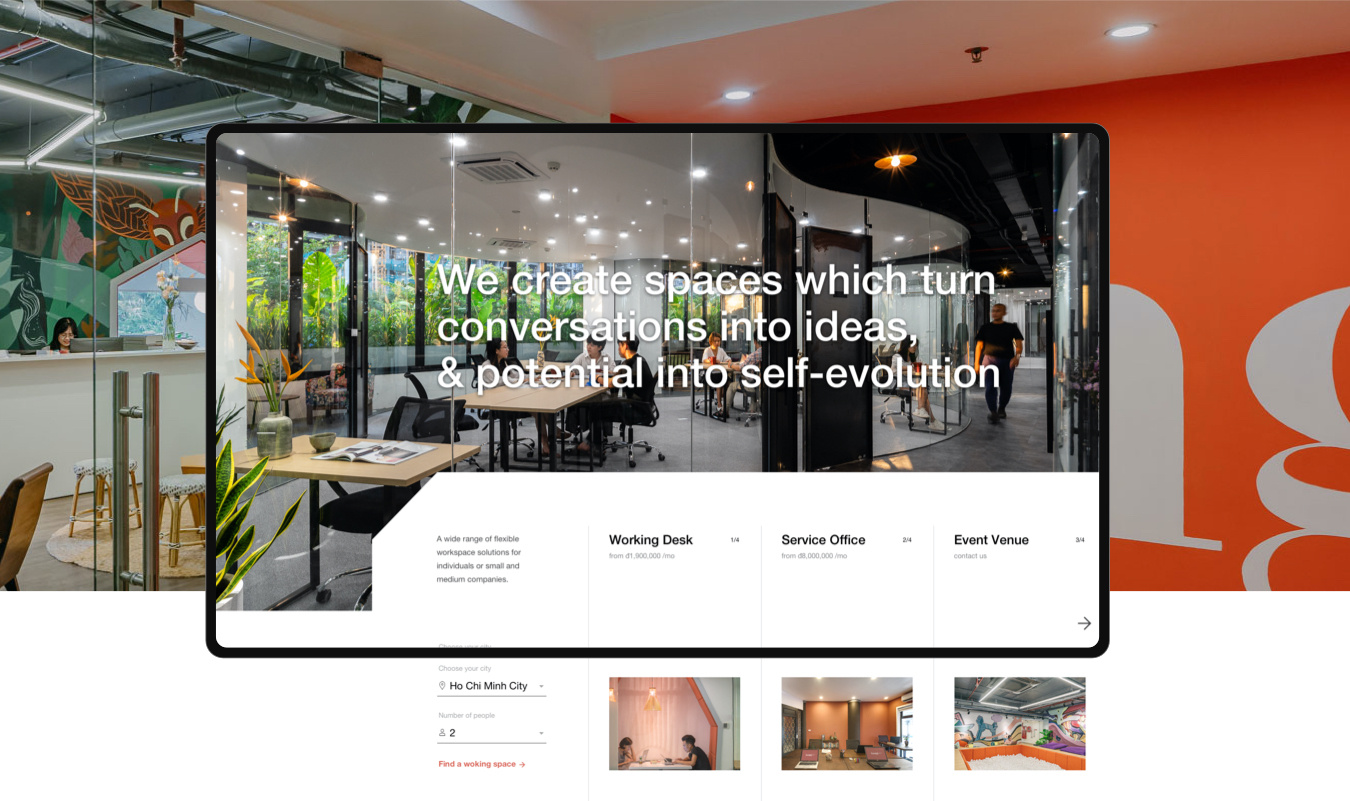 TOONG co—working space  DIGITAL EXPERIENCE & VISUAL DESIGN