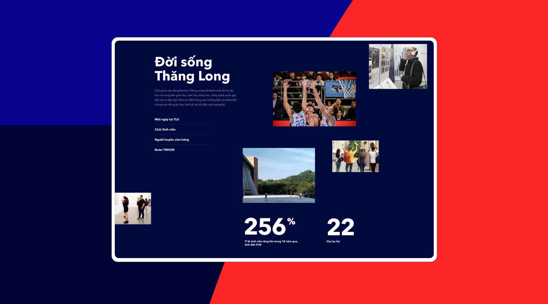 Website trường đại học Thăng Long - Định hướng ứng dụng