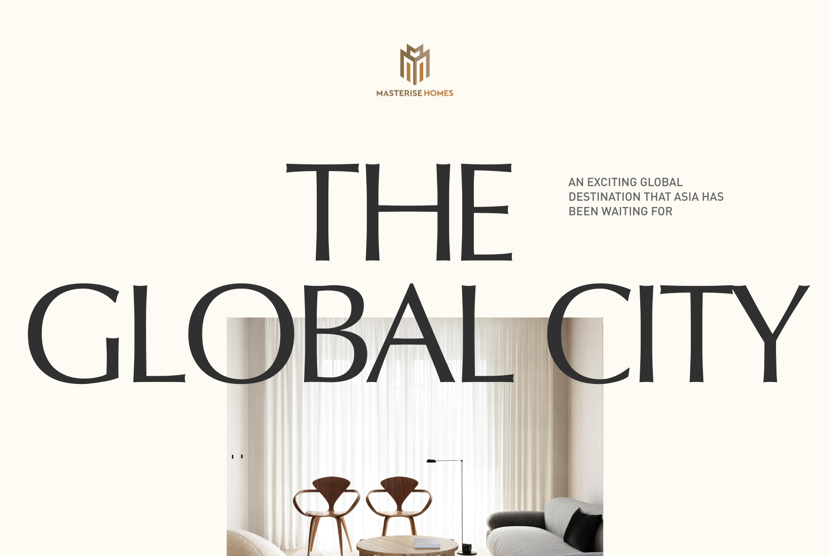 website bất động sản The Global City - Chuẩn mực bất động sản toàn cầu